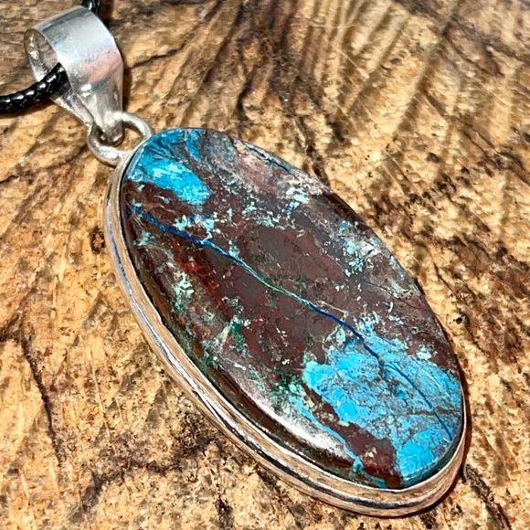“Strengthening Stone” Turquoise Pendant 2” - Picture 13 of 17